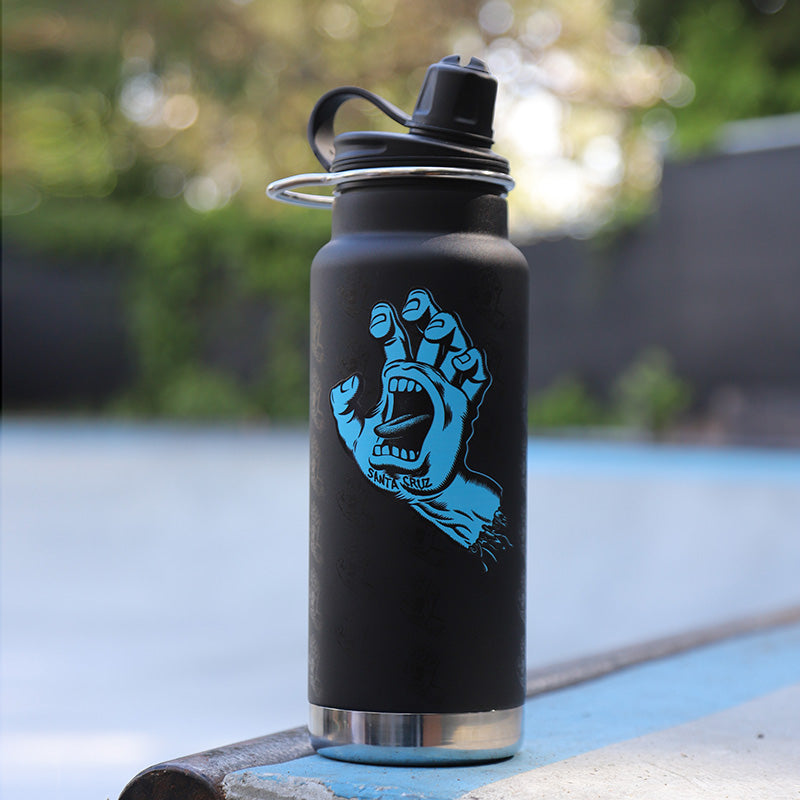 32oz-tkwide-with-chug-cap-santa-cruz-screaming-hand-i2 32oz_tkwide_chug_water_bottle_santacruz_screaming_hand_skatepark.jpg